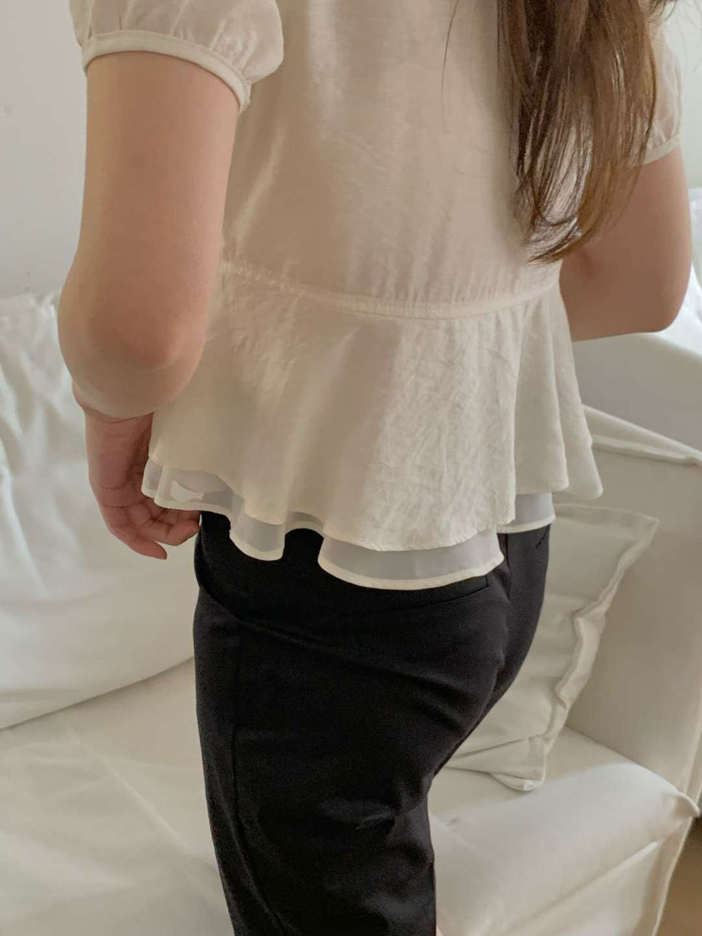 韓國姐姐的氣質layer blouse