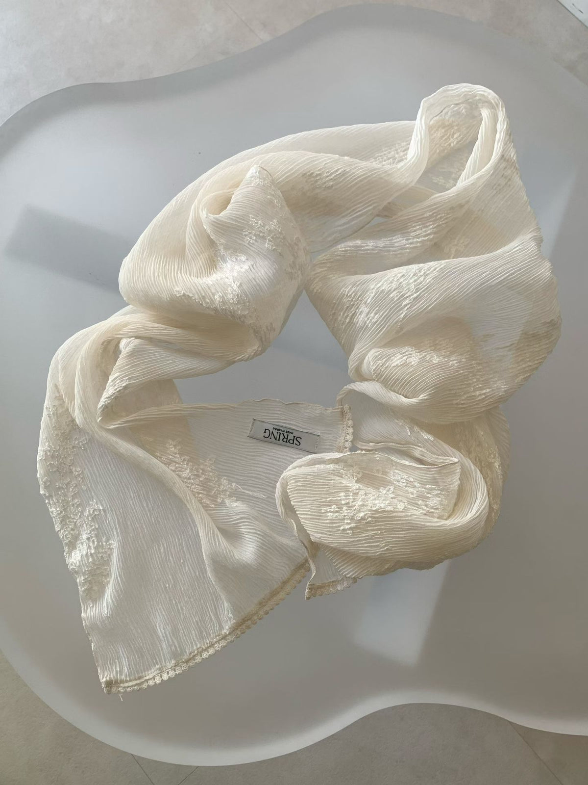 韓國秋季必入//laces scarf