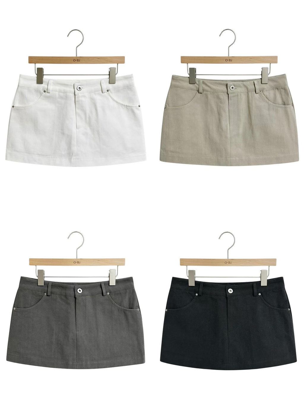 【comeback】ORI mid-waist skirt（with pant）