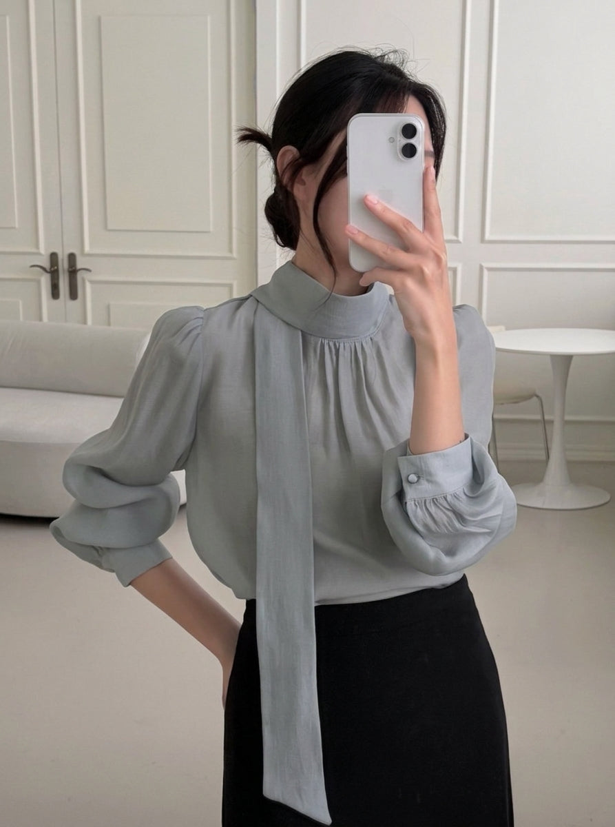 氣質ONNI的綁帶blouse