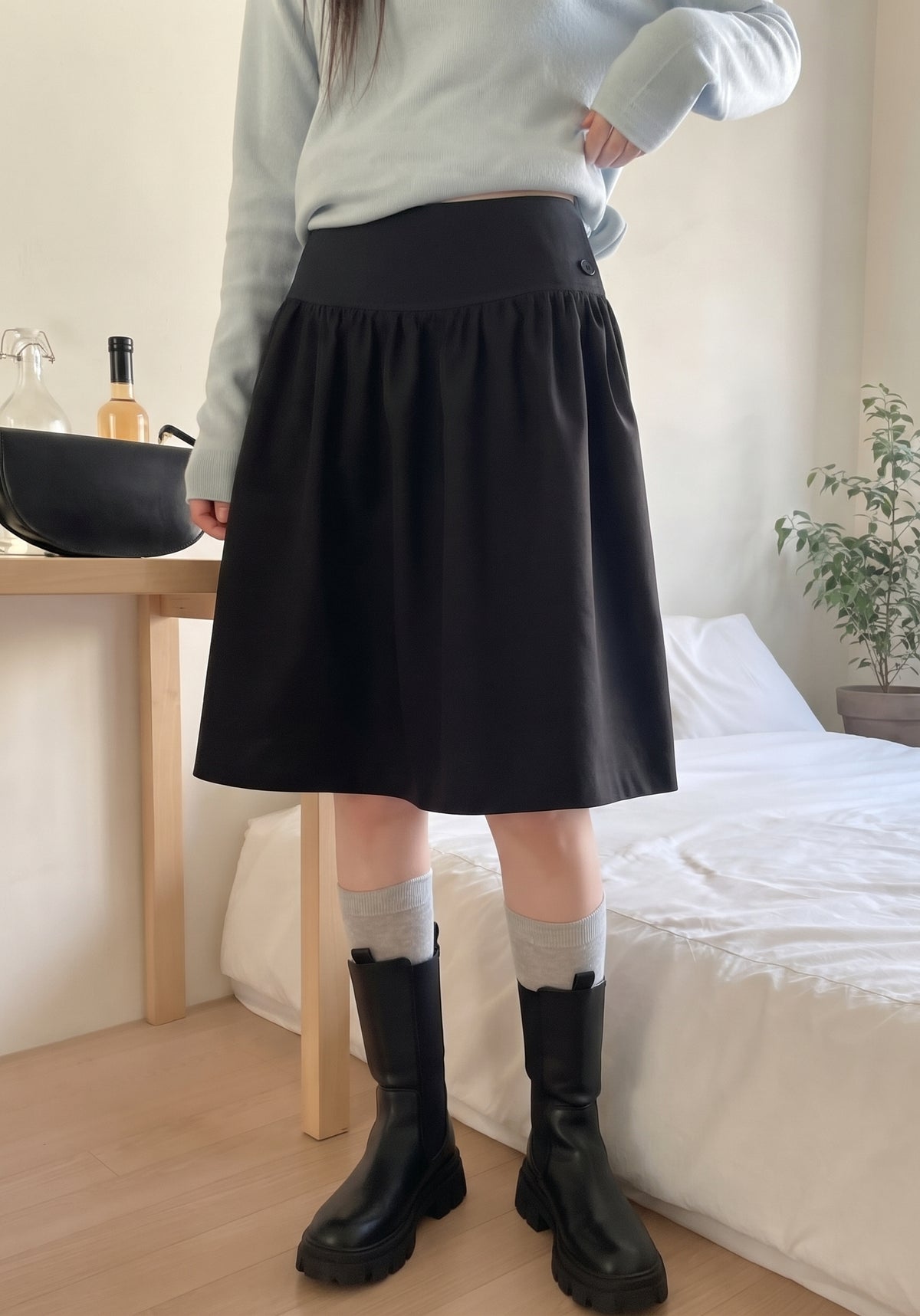 休閒感中裙