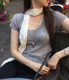 韓妹的氛圍感皺皺scarf