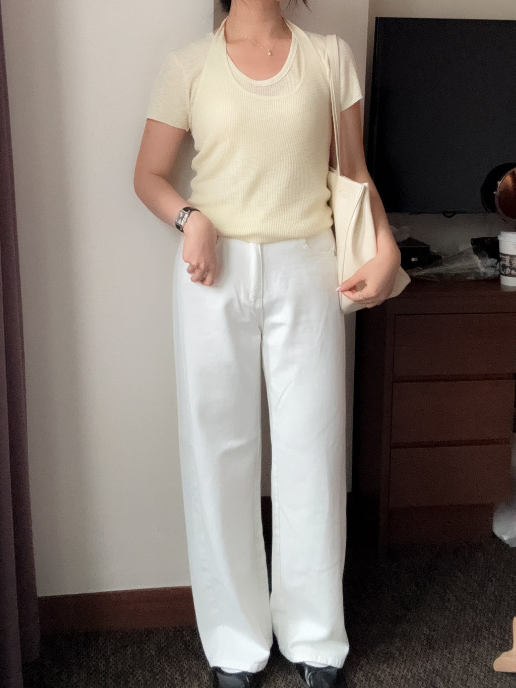 韓妹日常褲//daily wide pant(超軟熟）