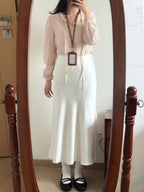 氣質ONNI satin skirt