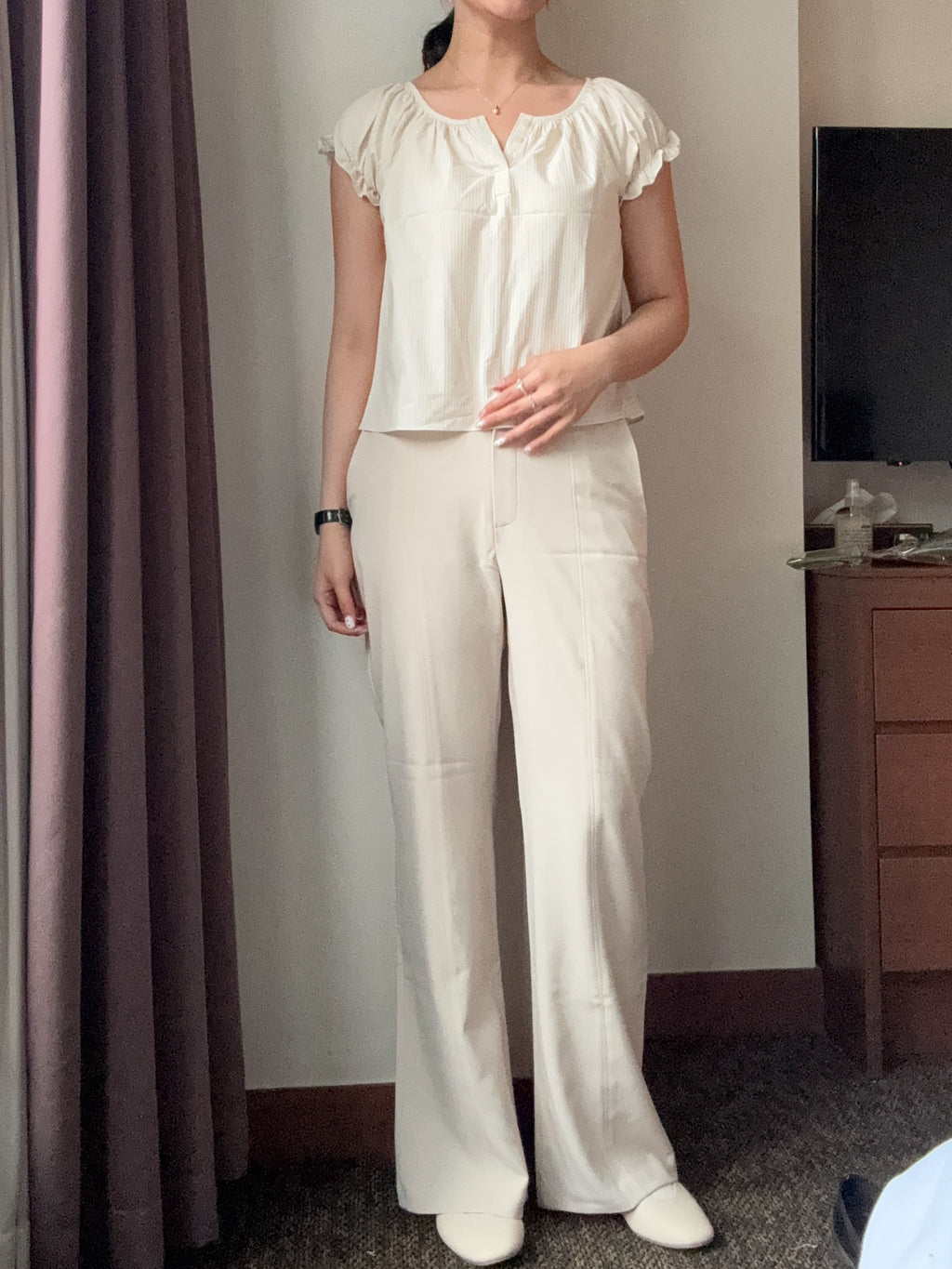 氣質姐姐的button blouse