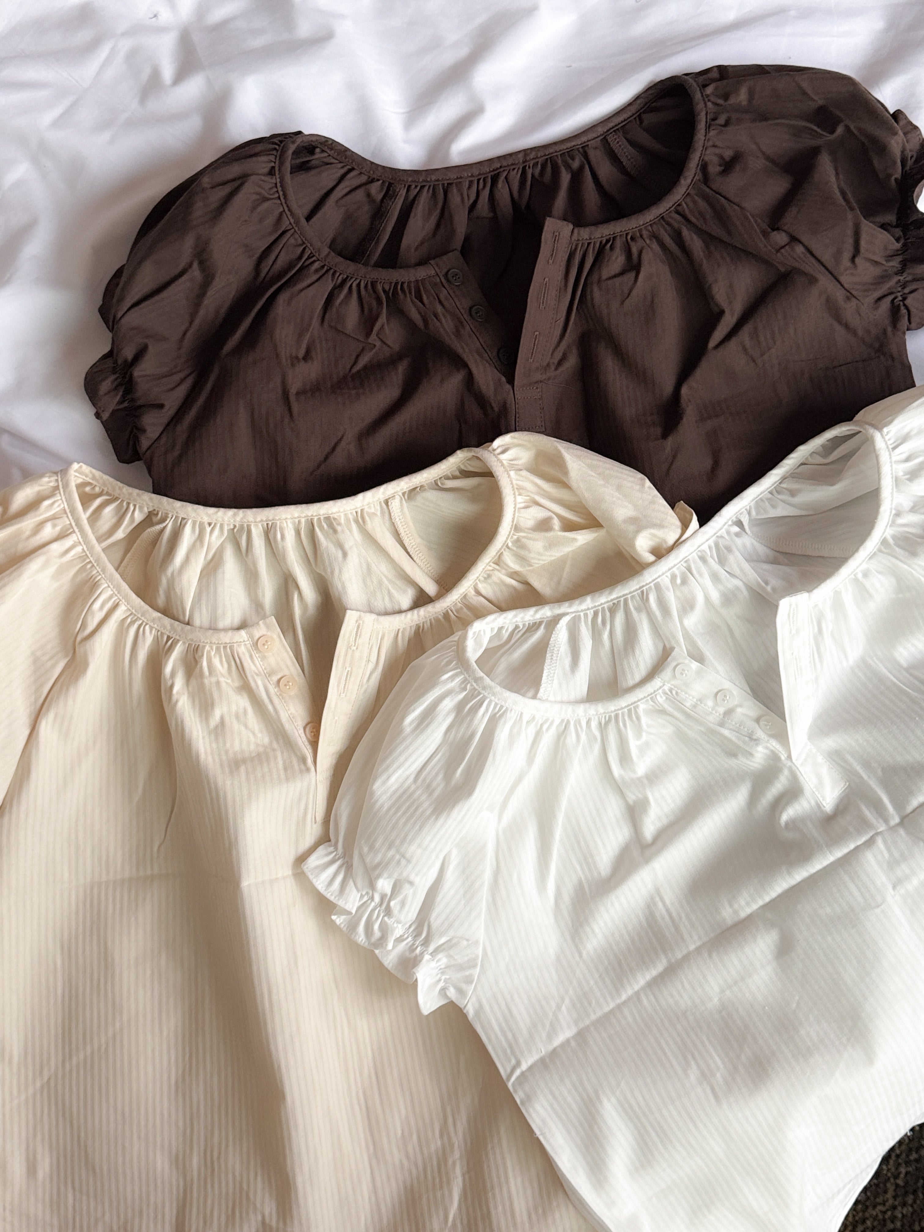 氣質姐姐的button blouse
