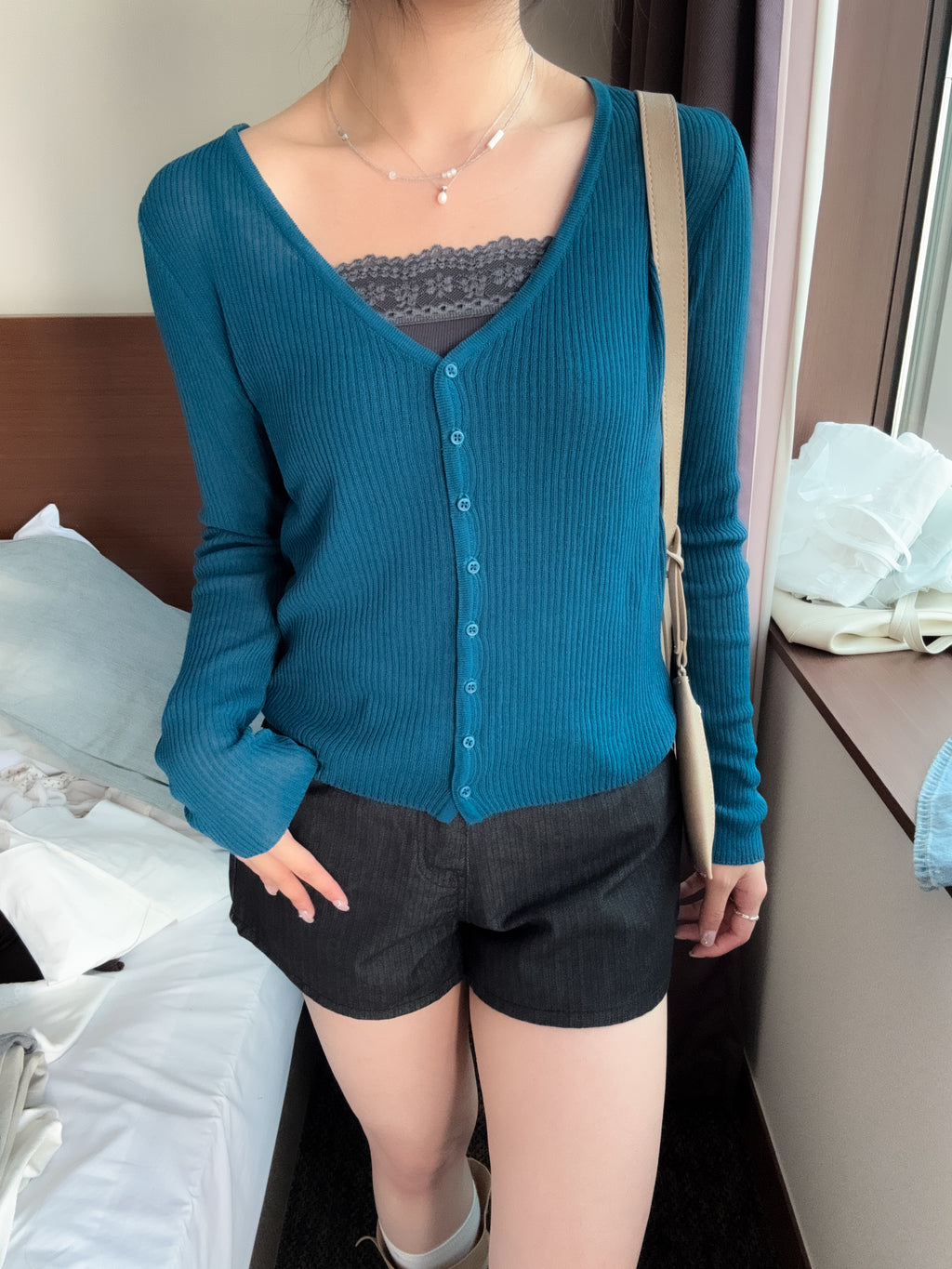 ORI//甜酷色系cardigan