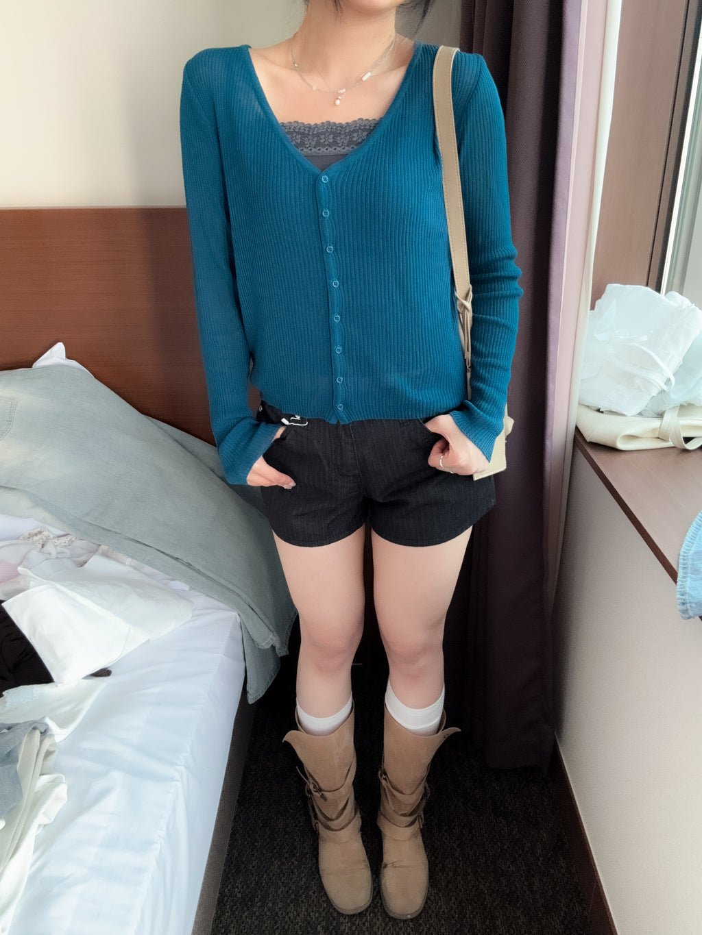 ORI//甜酷色系cardigan