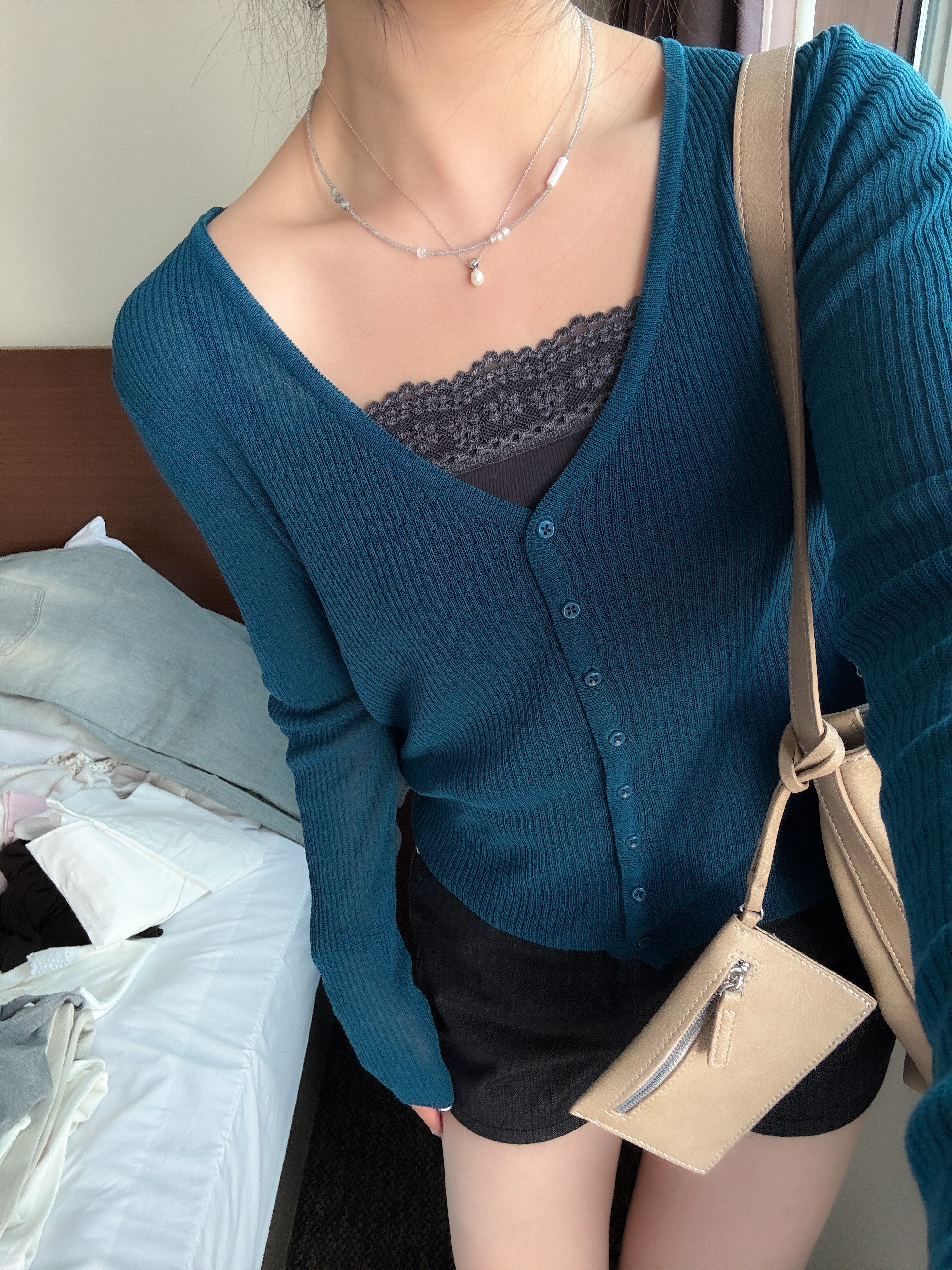 ORI//甜酷色系cardigan