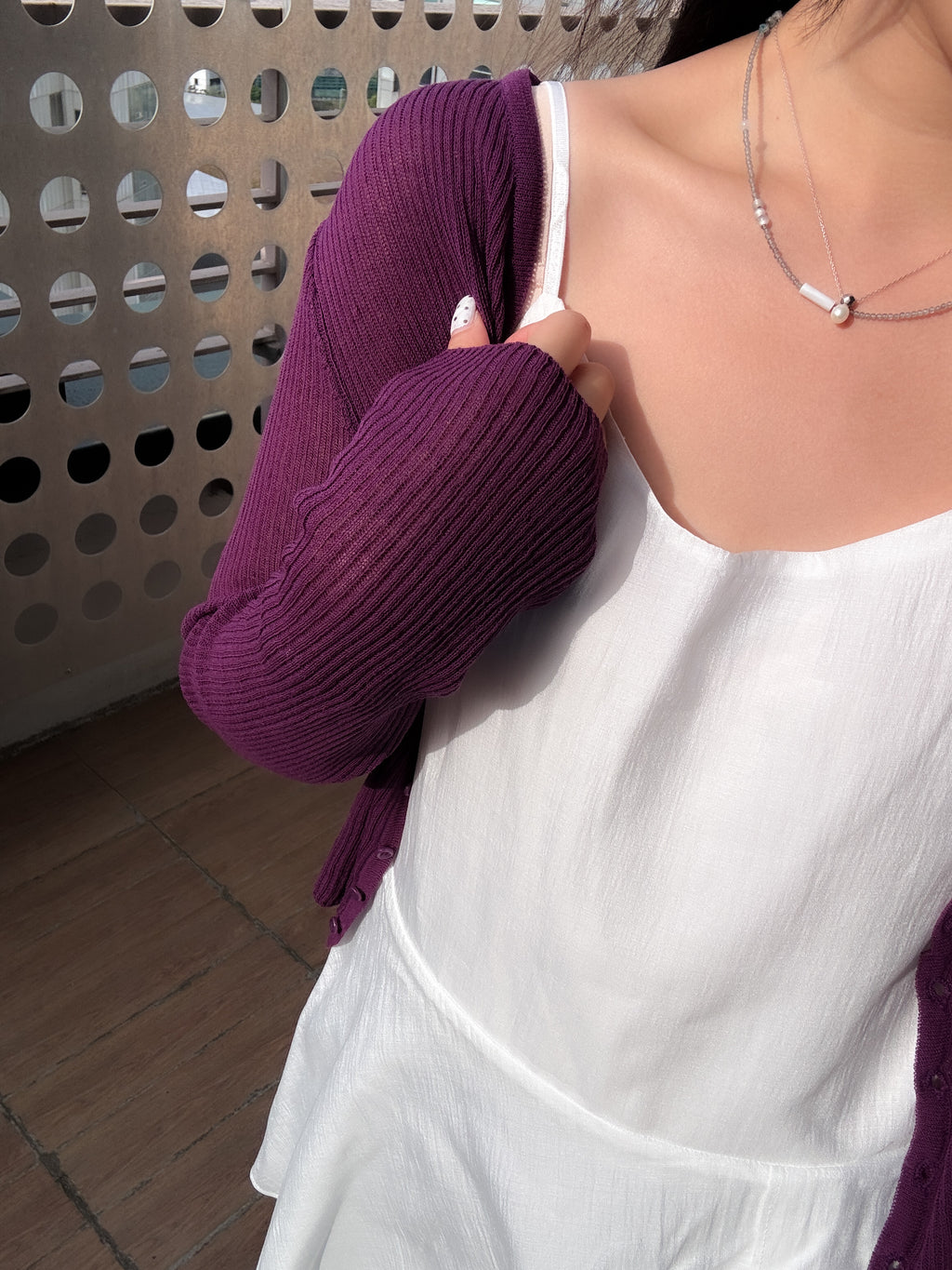 ORI//甜酷色系cardigan