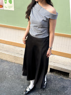 氣質ONNI satin skirt