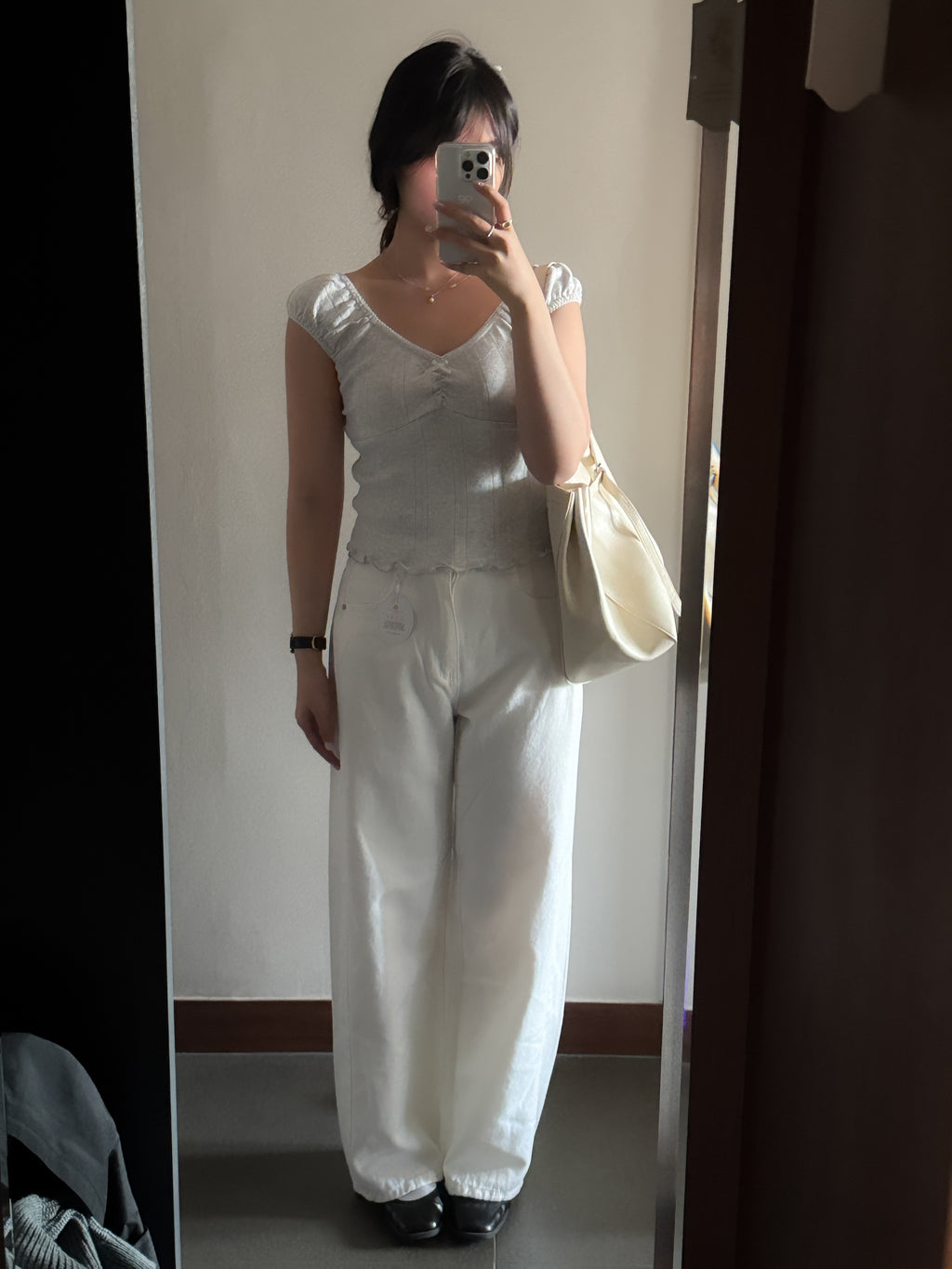 韓妹日常褲//daily wide pant(超軟熟）