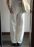 韓妹日常褲//daily wide pant(超軟熟）