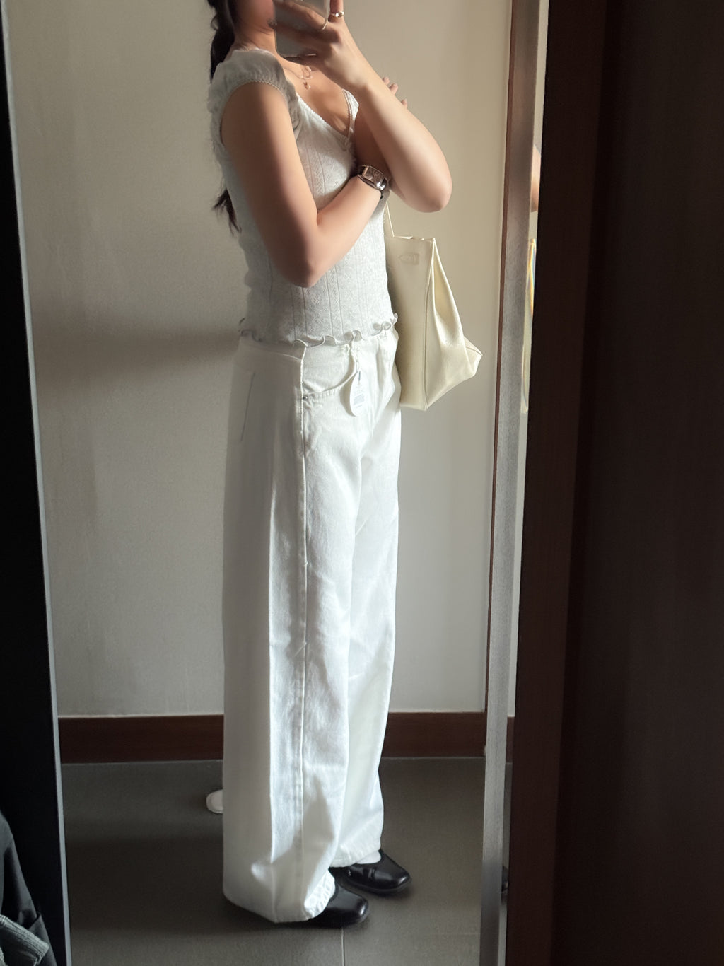 韓妹日常褲//daily wide pant(超軟熟）