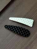 polka dot clip (1pack有2隻）