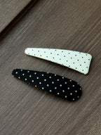 polka dot clip (1pack有2隻）