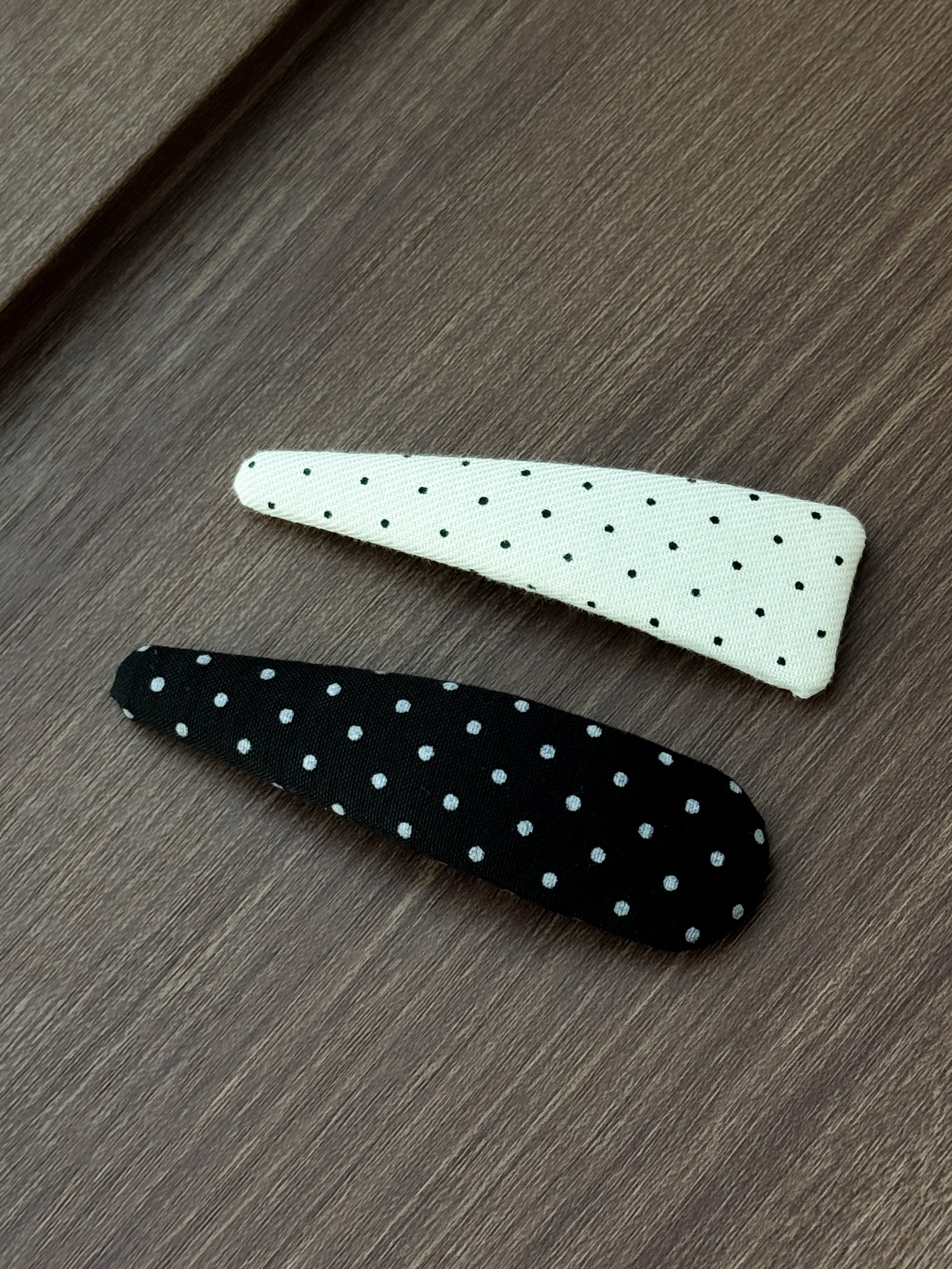 polka dot clip (1pack有2隻）