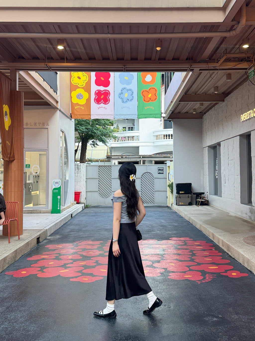 氣質ONNI satin skirt