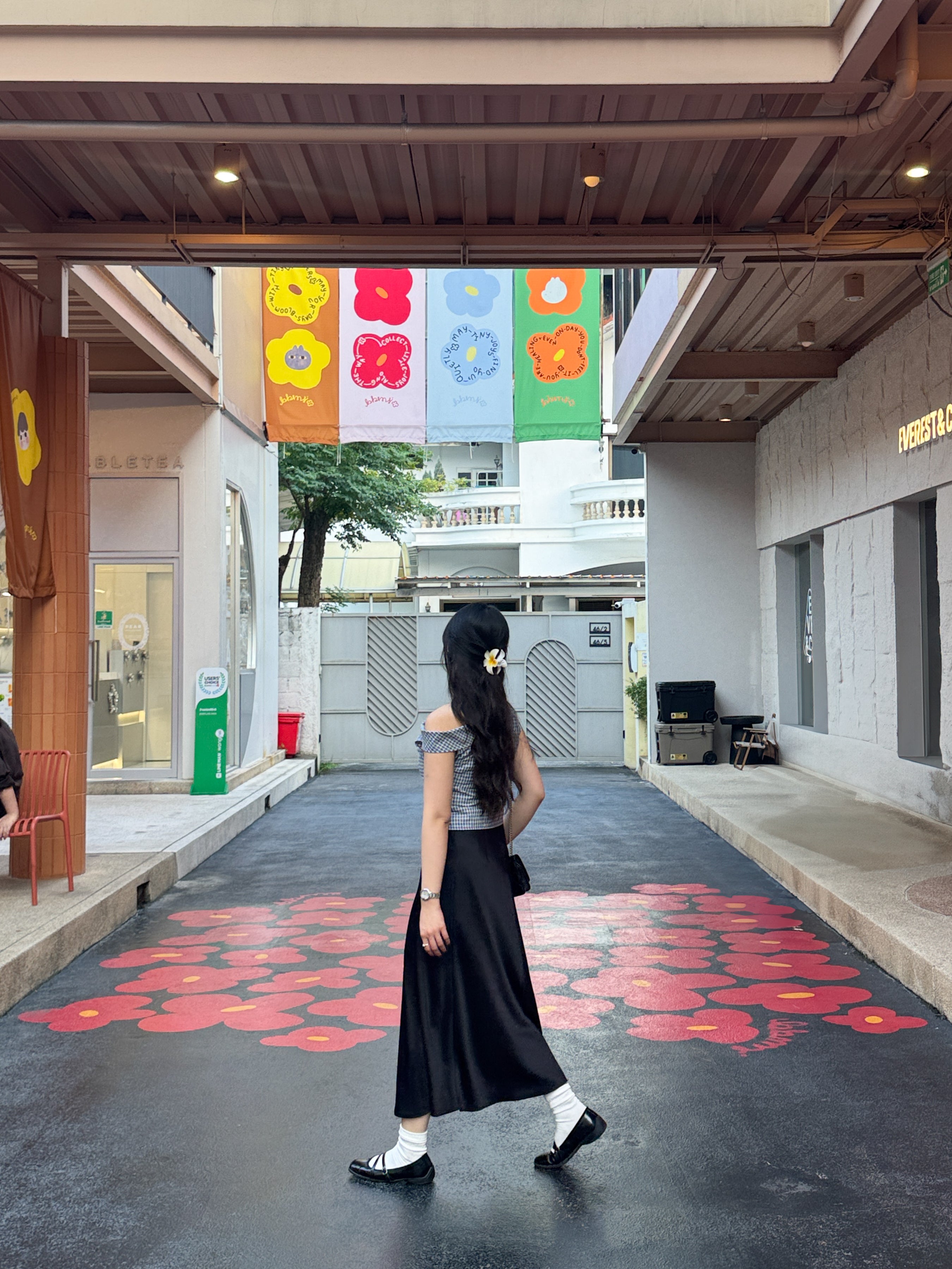 氣質ONNI satin skirt