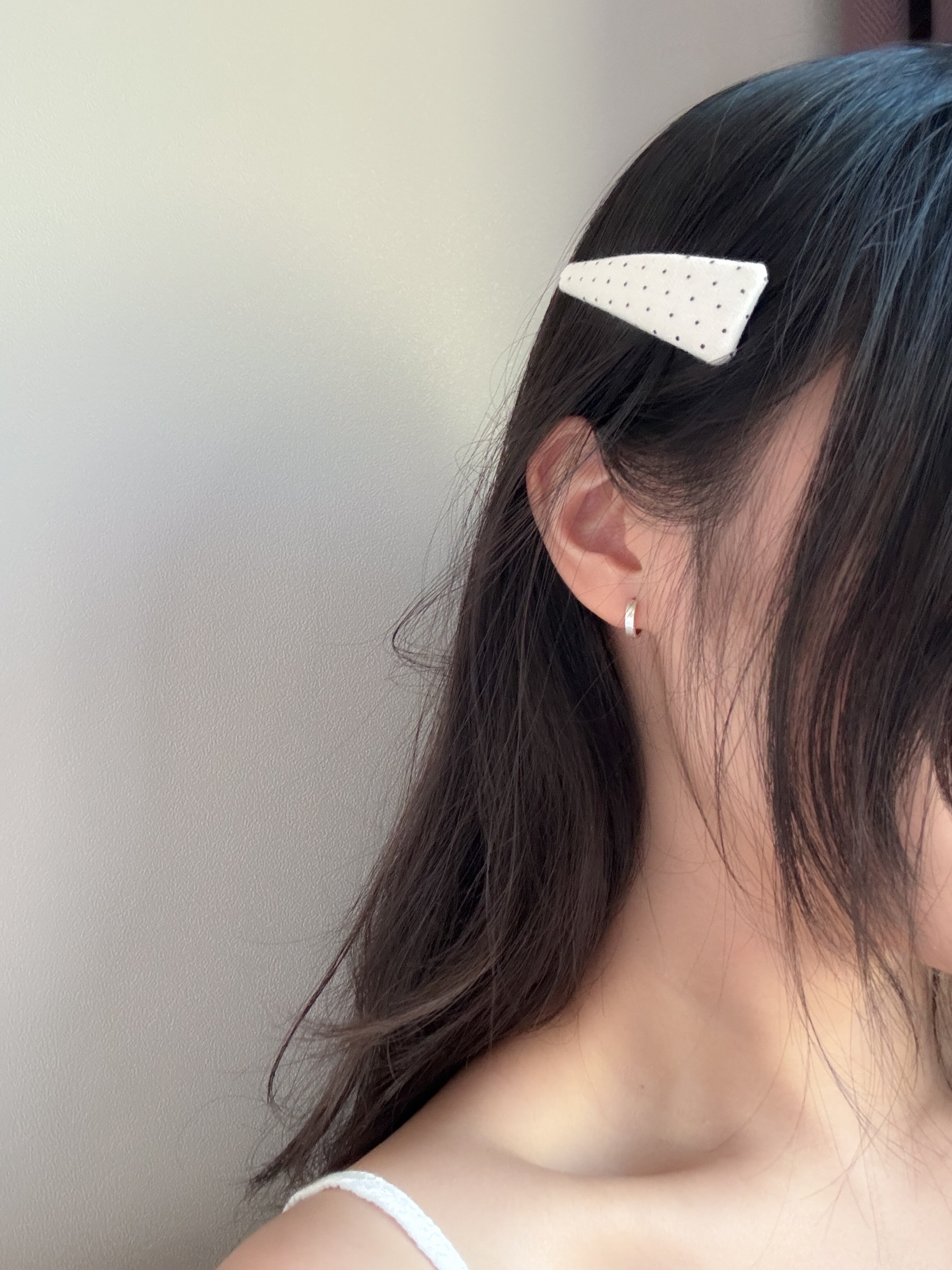 polka dot clip (1pack有2隻）