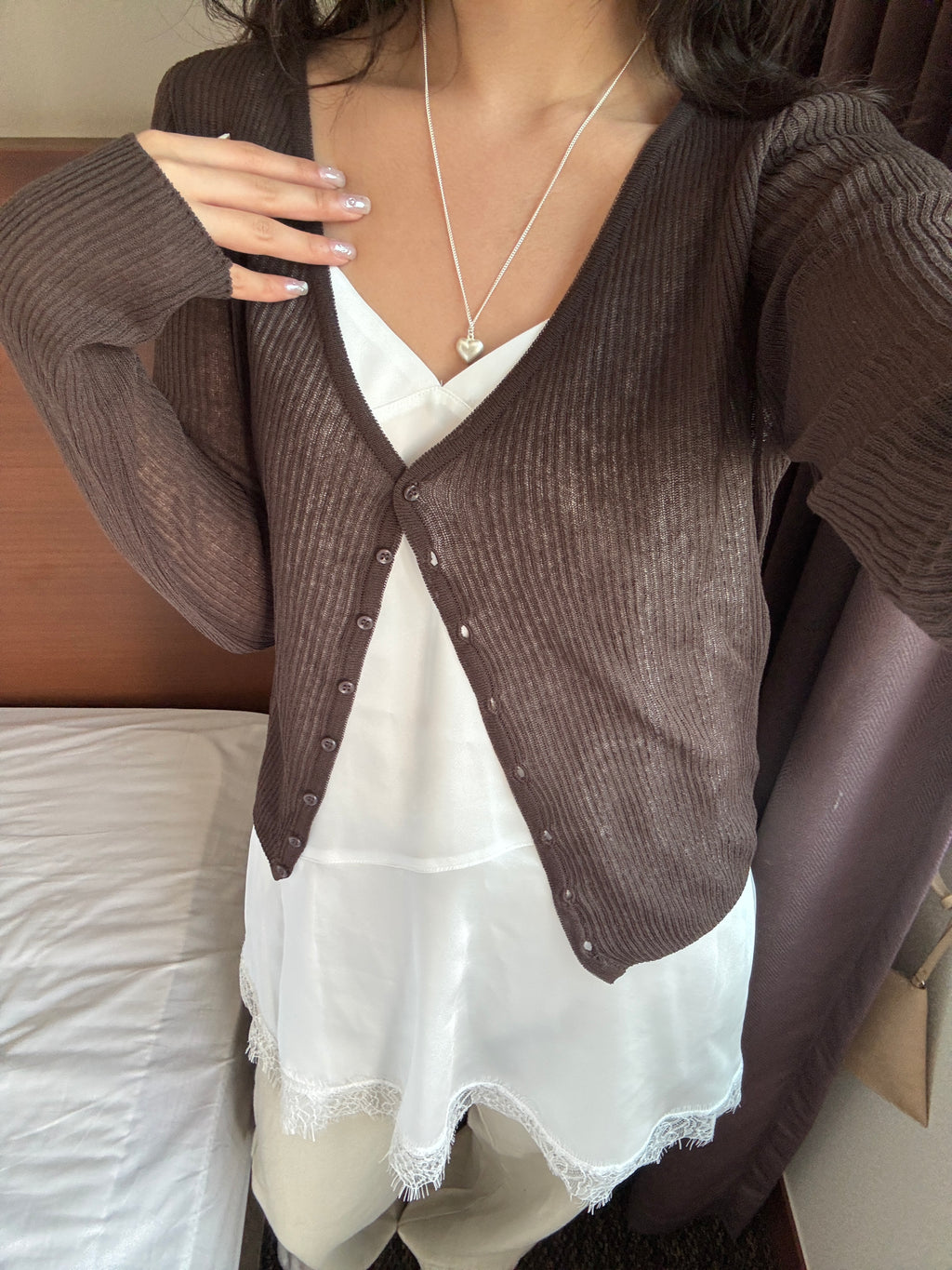 laces layering ver 2//可調較肩帶