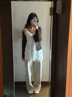 laces layering ver 2//可調較肩帶