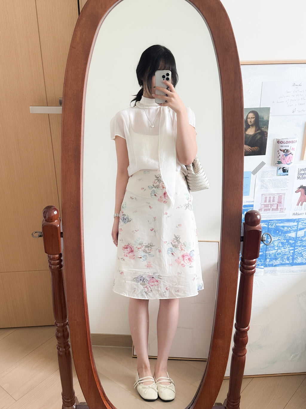 高級氣質ONNI感scarf blouse（超適合著去婚禮！）