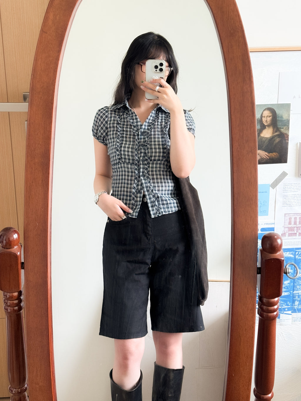 ONNI的夏天休閒感中褲