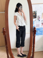 french girl capri pant