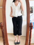 french girl capri pant