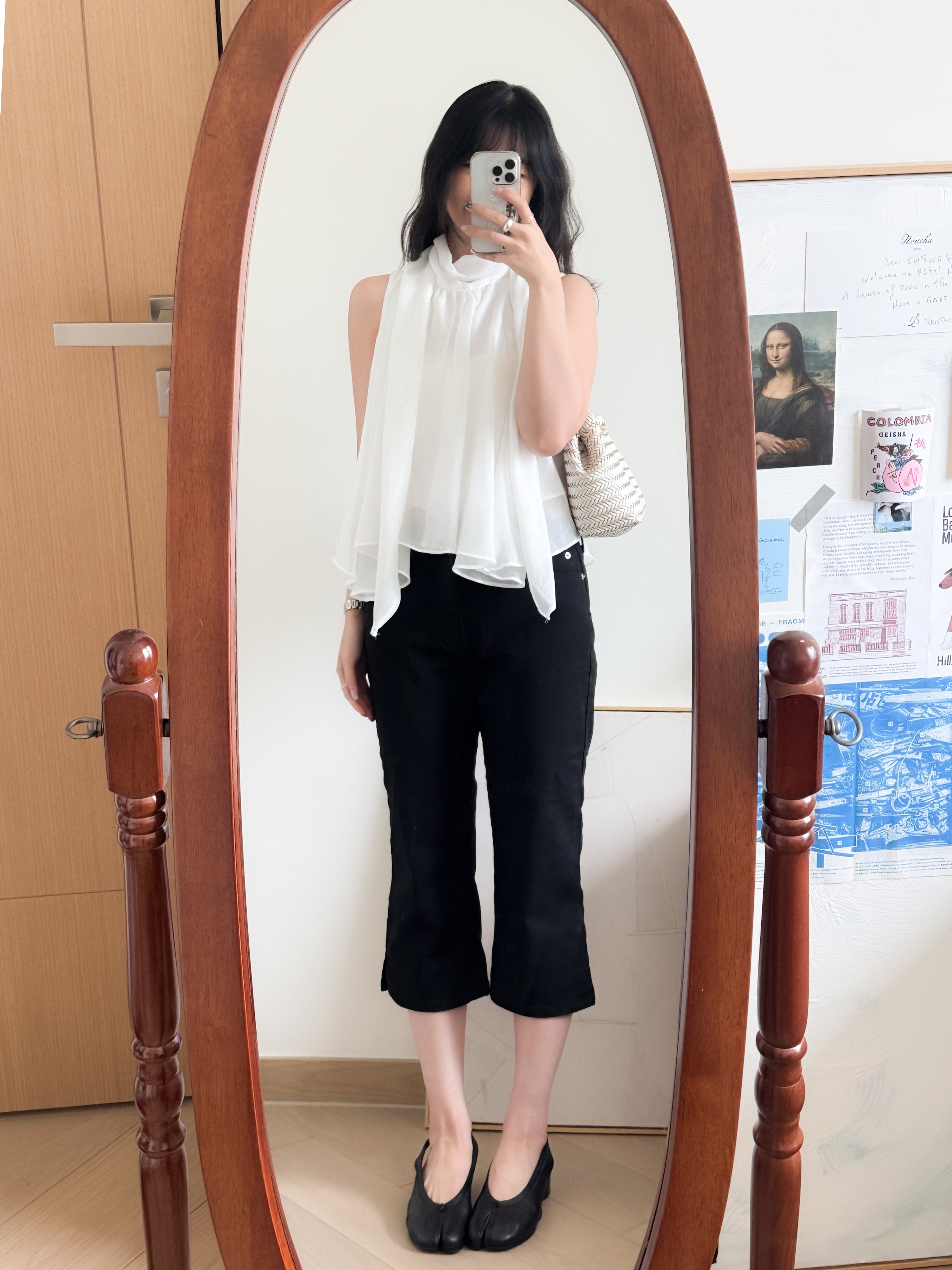 french girl capri pant