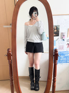 夏天韓妹必備的防曬V KNIT(天絲料）