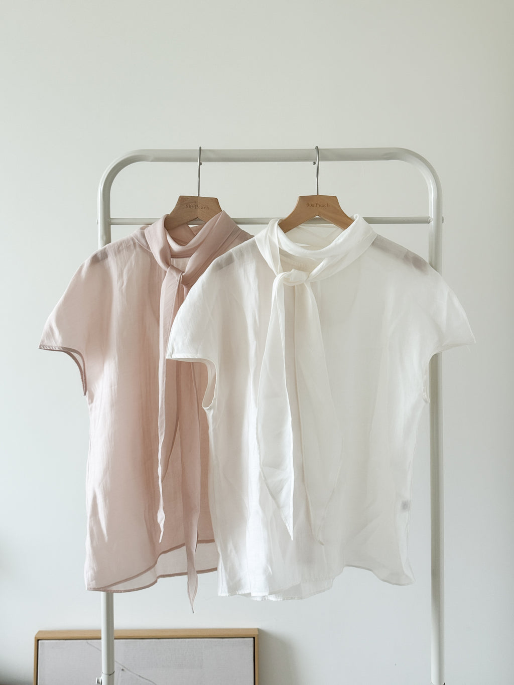 高級氣質ONNI感scarf blouse（超適合著去婚禮！）
