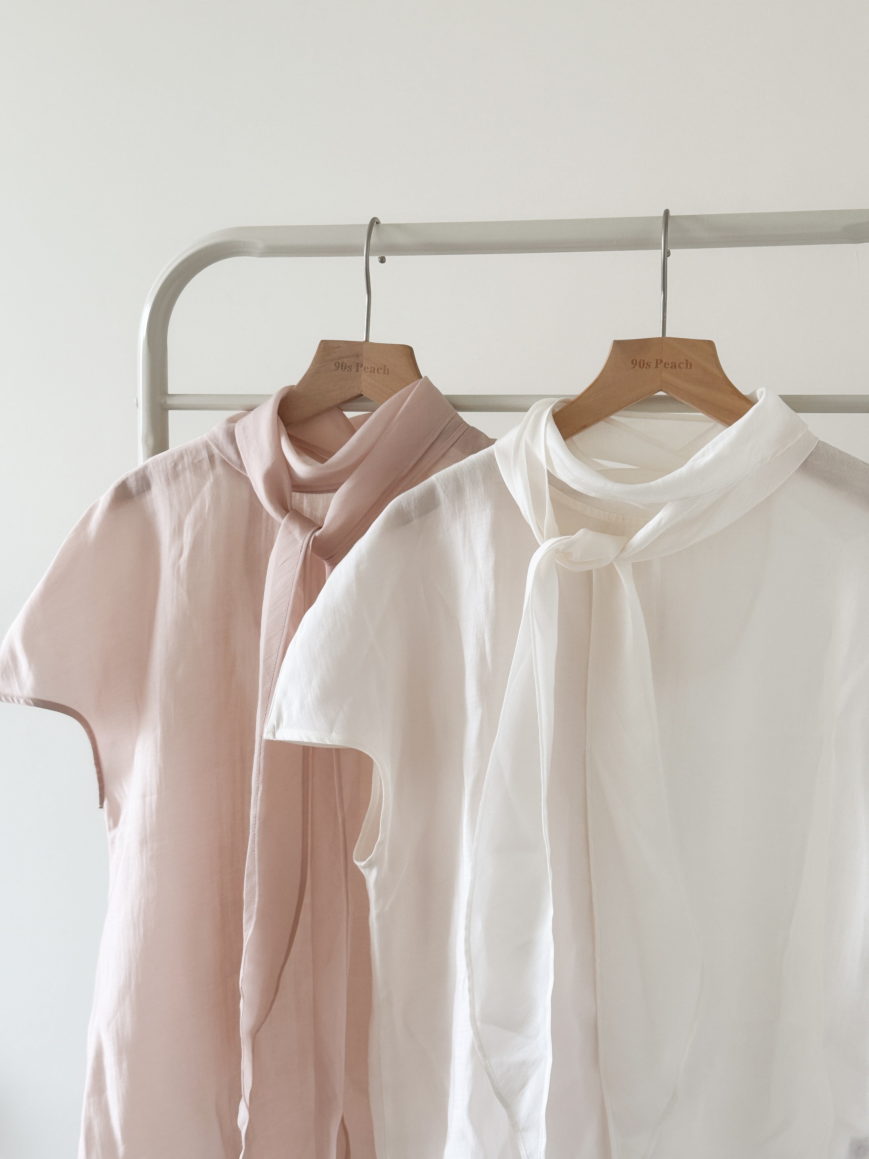 高級氣質ONNI感scarf blouse（超適合著去婚禮！）