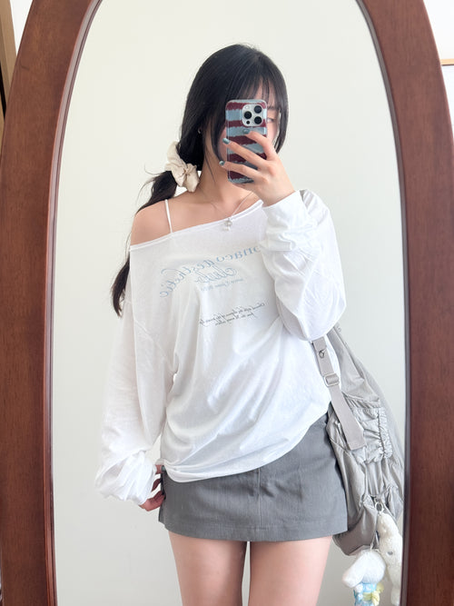 casual angel tee