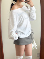 casual angel tee