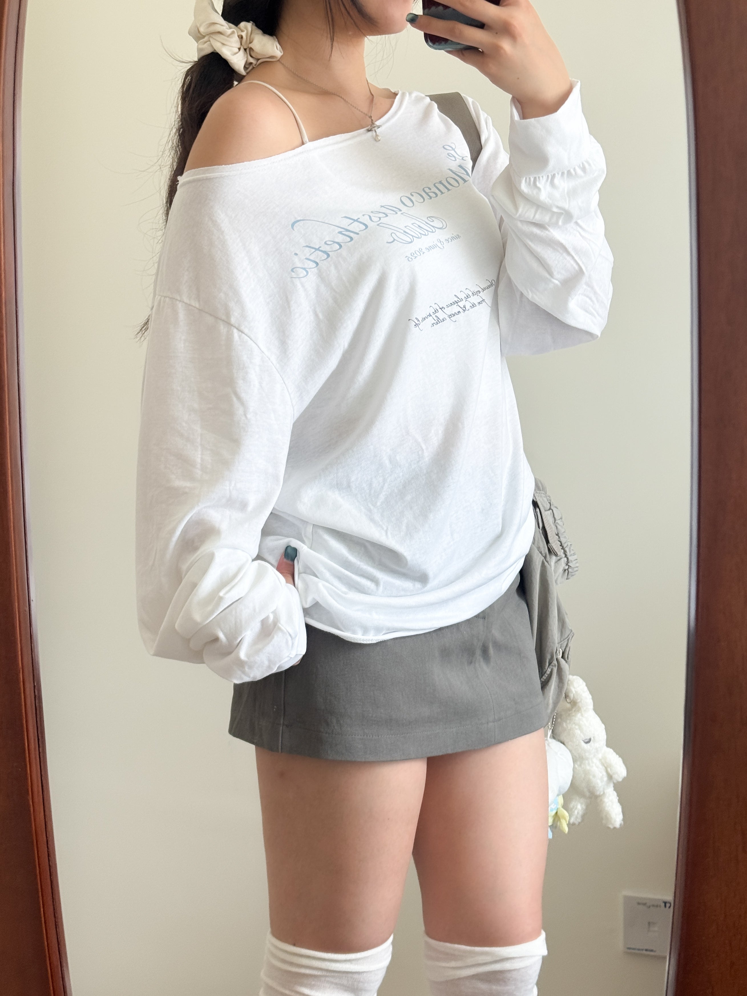 casual angel tee