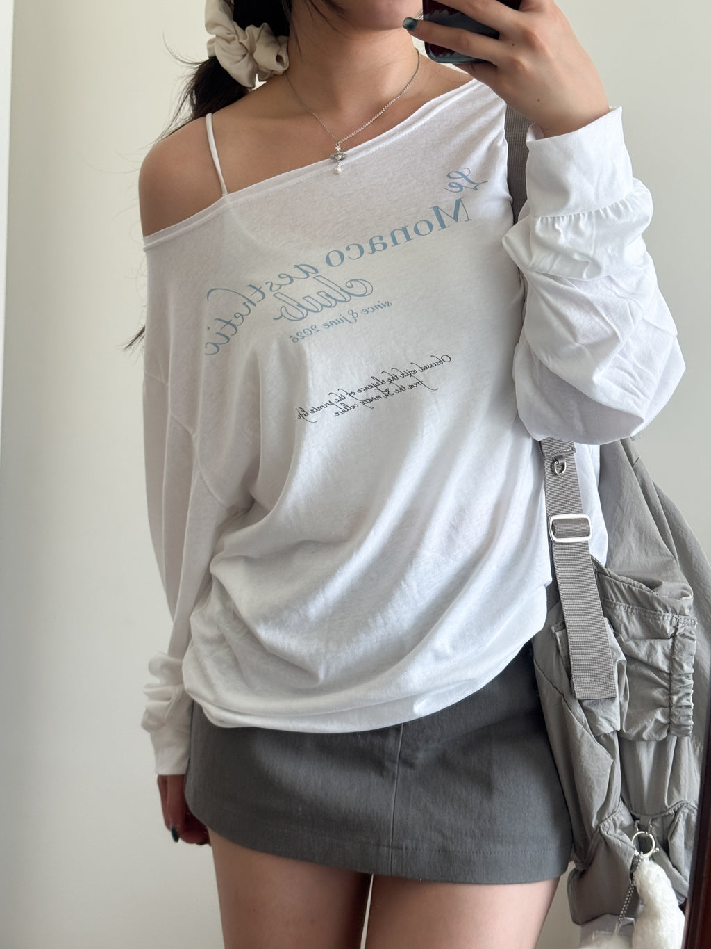 casual angel tee