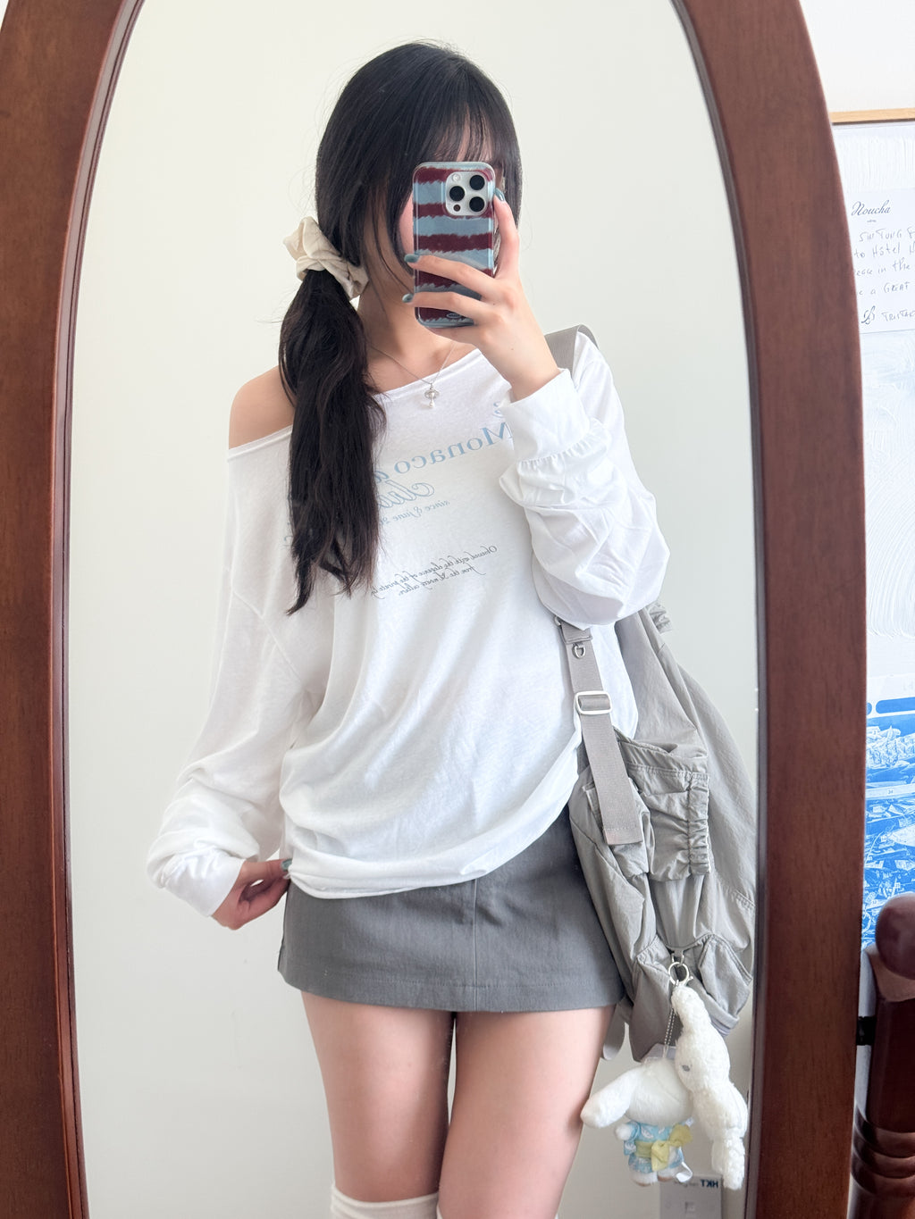 casual angel tee