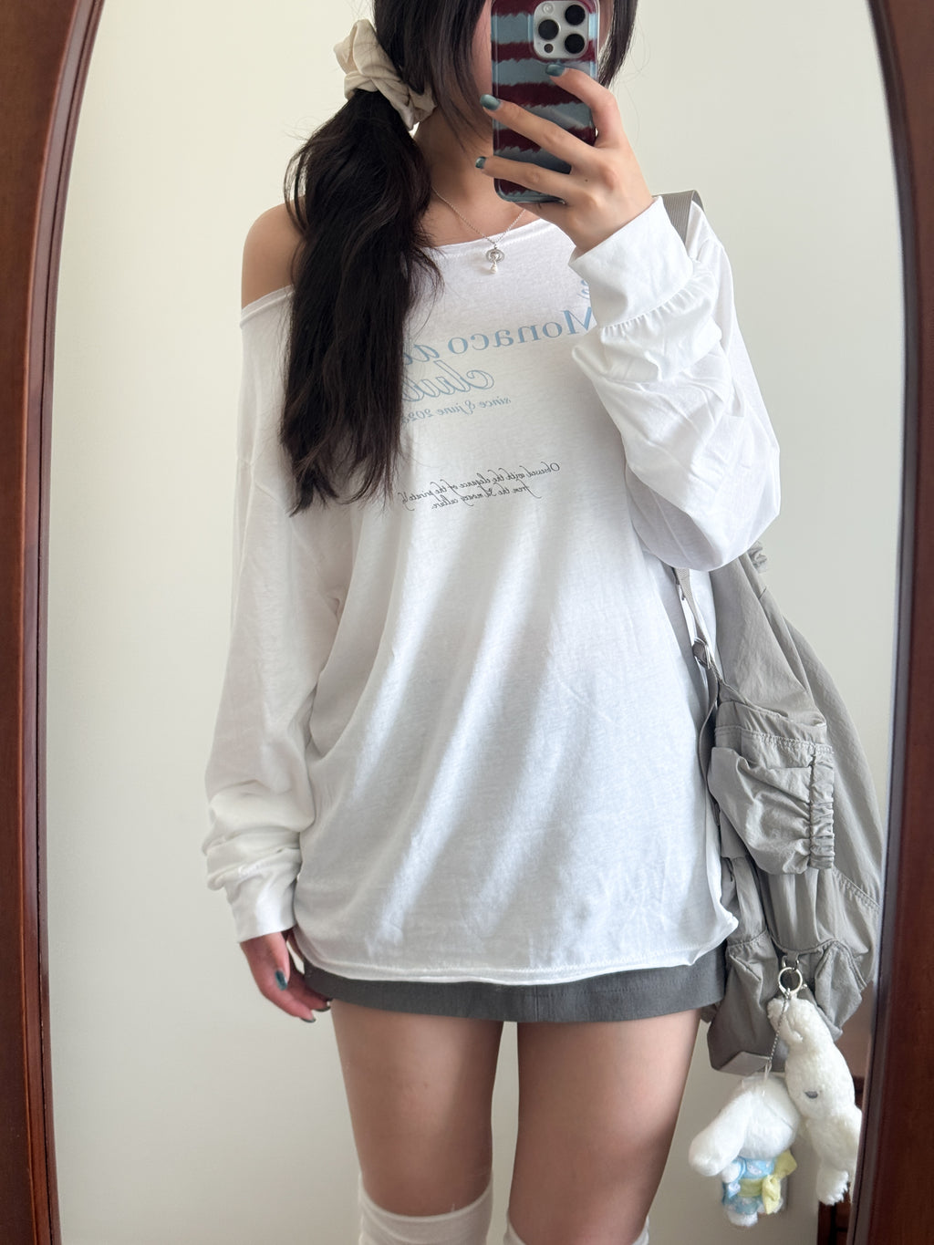 casual angel tee