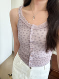vintage floral tank