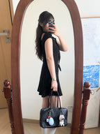 復古少女感波點DRESS