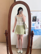 氣質ONNI的satin short skirt