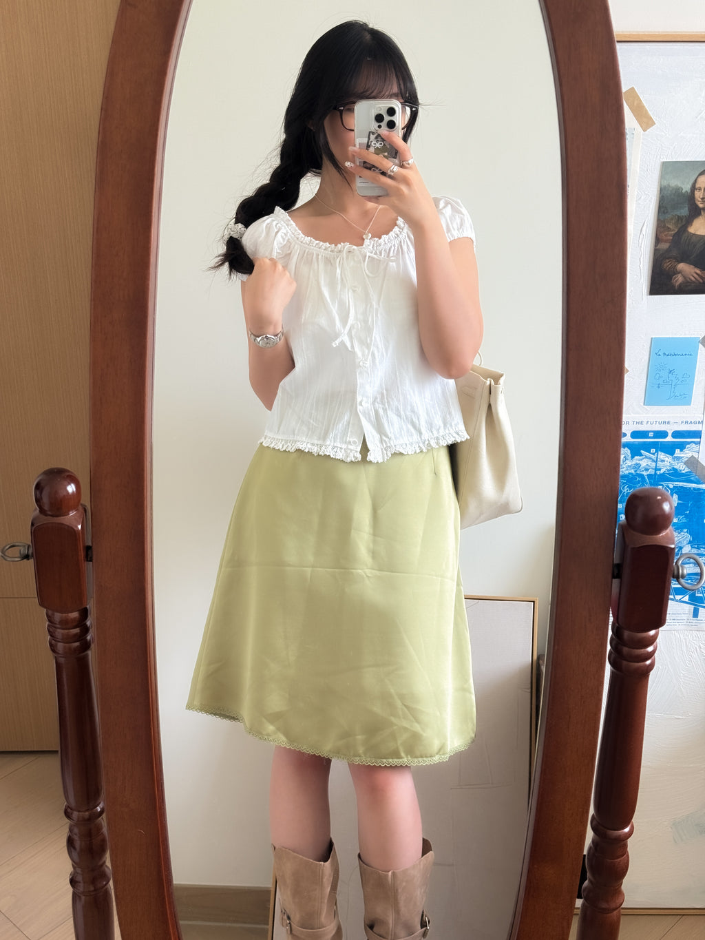法式女孩的夏天blouse
