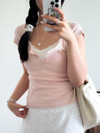 Ori casual button tee