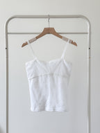 vintage polka dot vest (可調較肩帶長短）