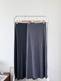高妹必入//super long striped skirt