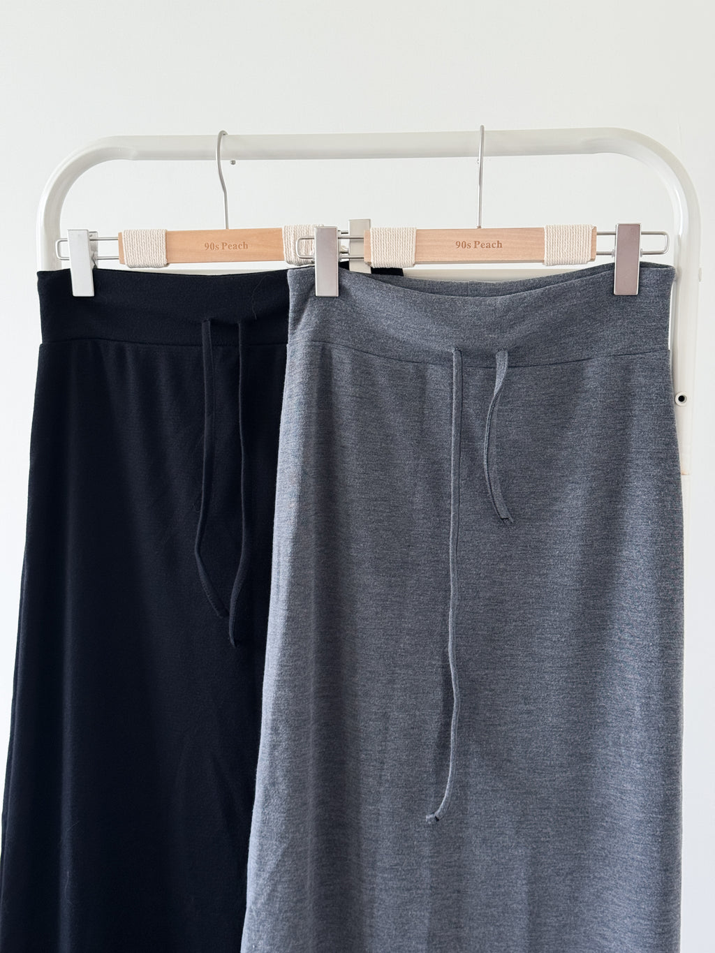 slim cotton skirt