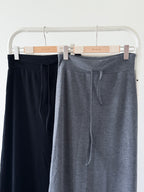 slim cotton skirt