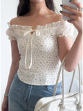 少女氣質感碎花blouse